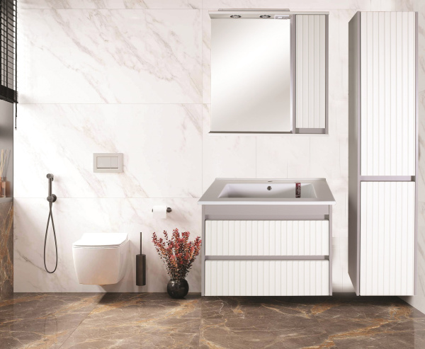 Зеркальный шкаф (72х75) ASB-Mebel   Мирано 85 12260